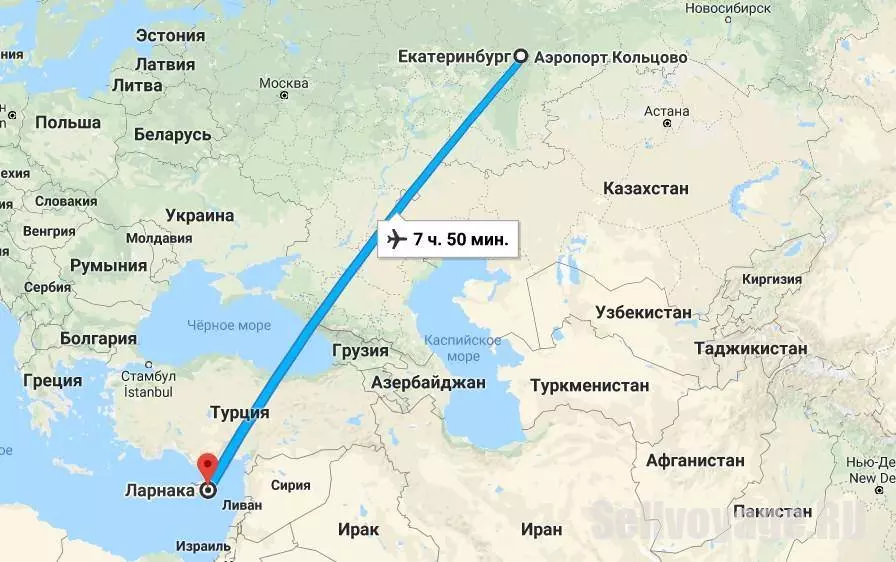 Сколько лететь из санкт-петербурга до болгарии