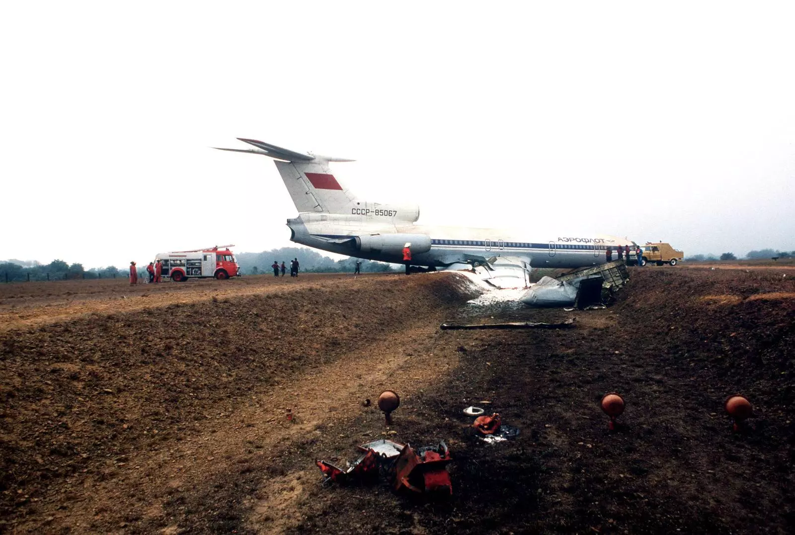Авиакатастрофа ту-154б2 под красноярском авиакомпании аэрофлот в 1984 году