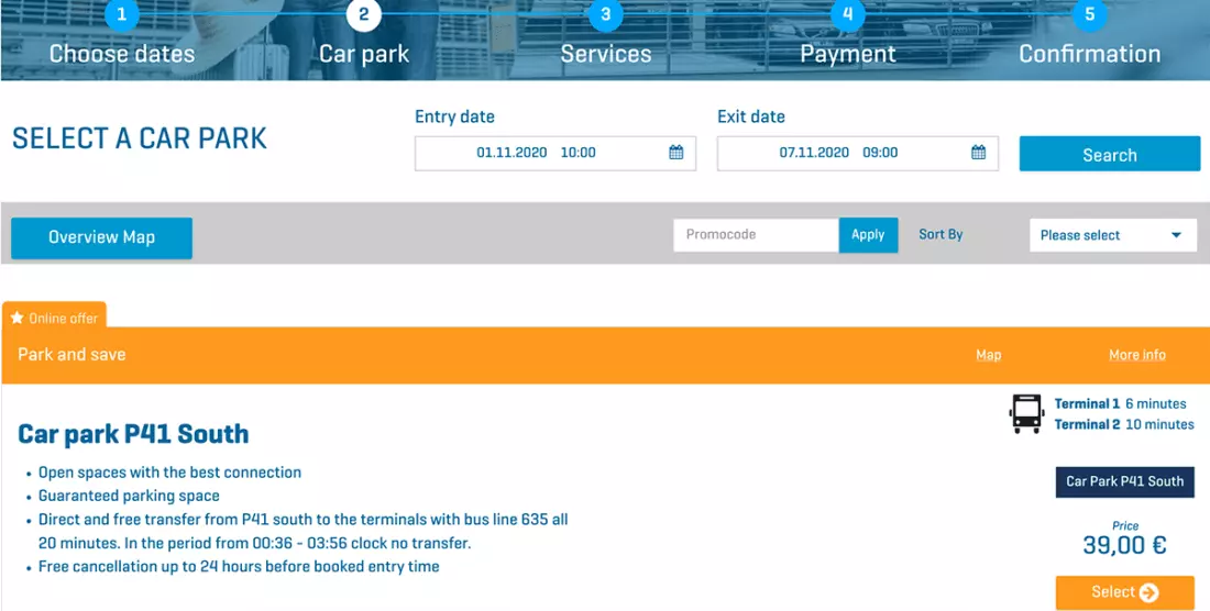 Схема аэропорта Мюнхена