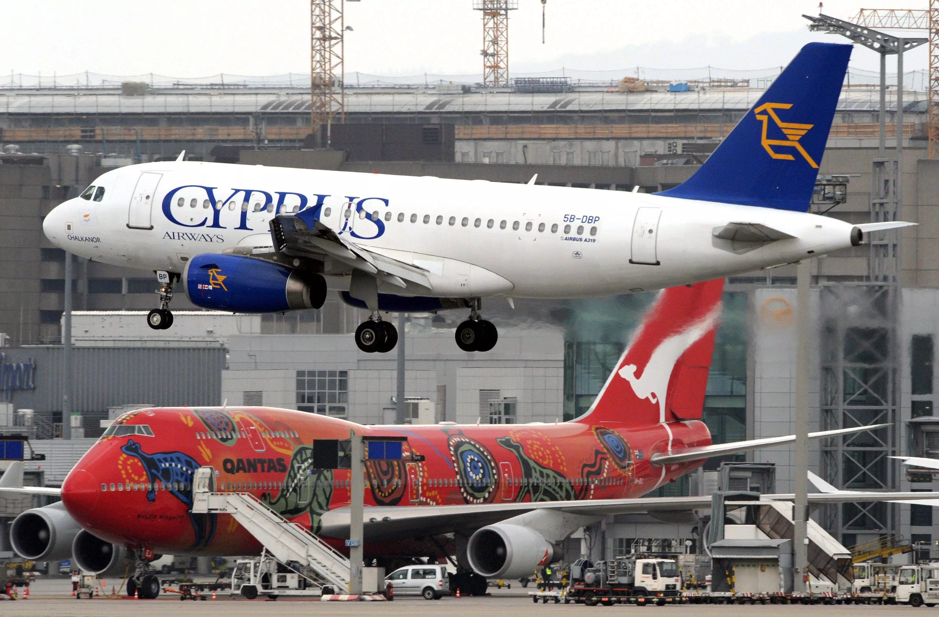 Cyprus airways (1947–2015)история а также по корпоративным связям