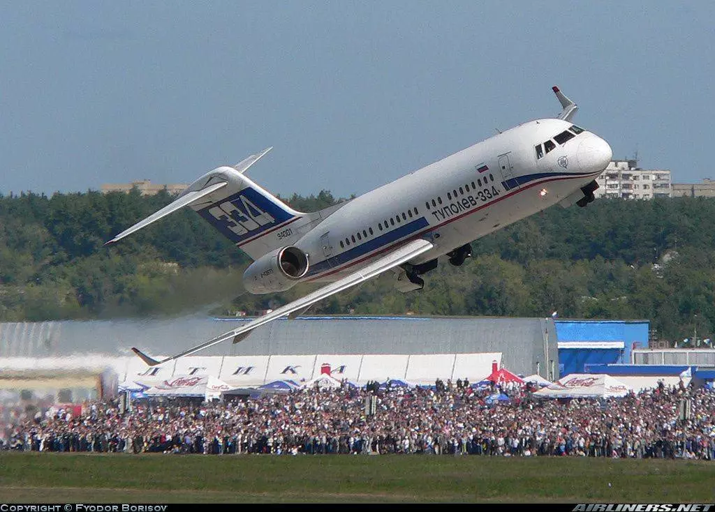 Самолет ту-334 — характеристики, перспективы