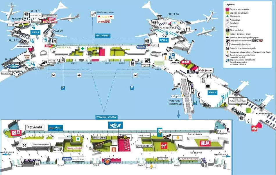 Как добраться из аэропорта Бове в Париж