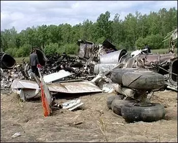 Катастрофа ту-154 в иркутске 4 июля 2001