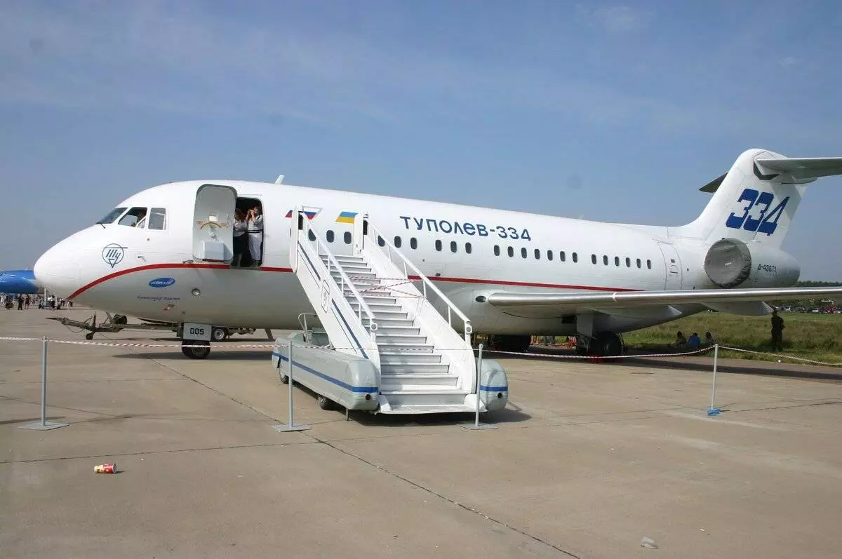 Ту-334 фото. видео. характеристики. двигатель