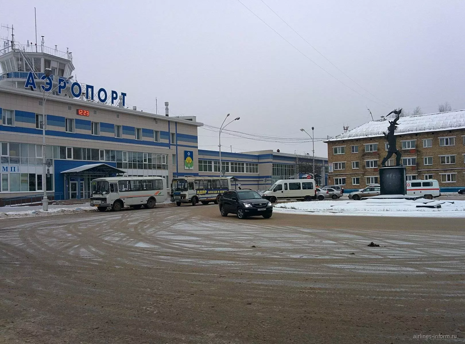 Международный аэропорт Сыктывкар в одноименной столице Республики Коми