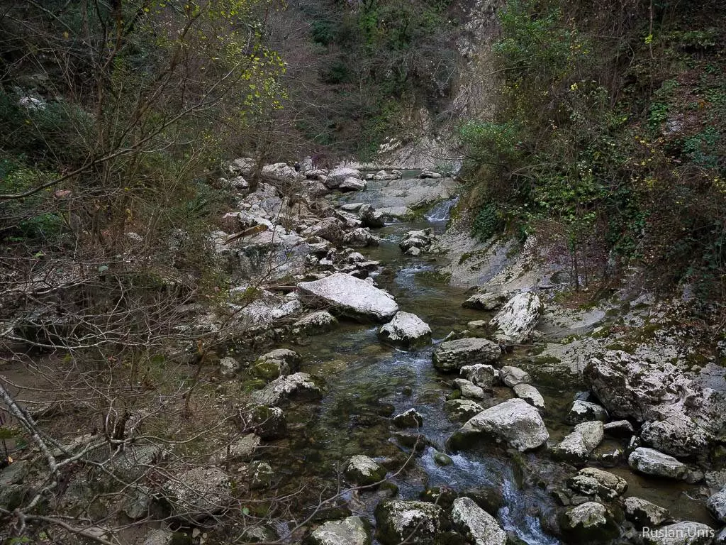Агурские водопады и ущелье сочи, как добраться самостоятельно.