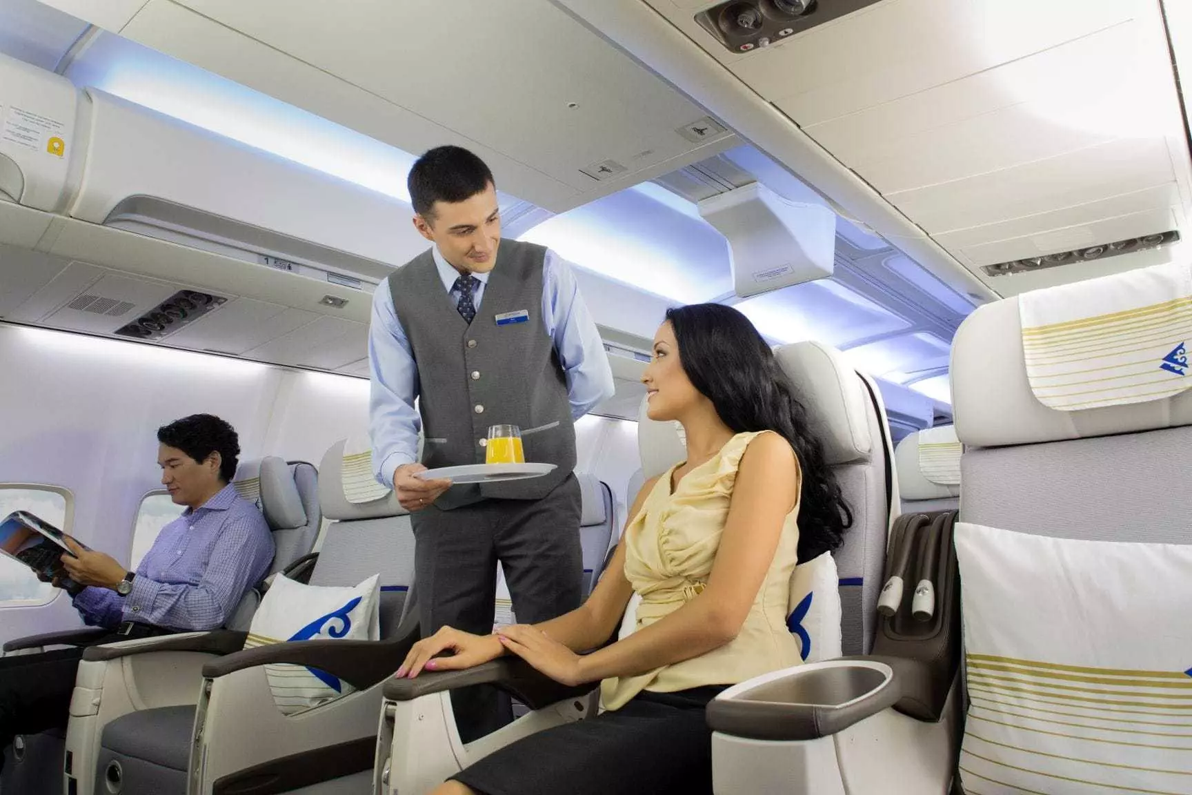 Бизнес класс авиакомпании эйр астана (air astana - kc): описание, сервис на борту и в аэропорту