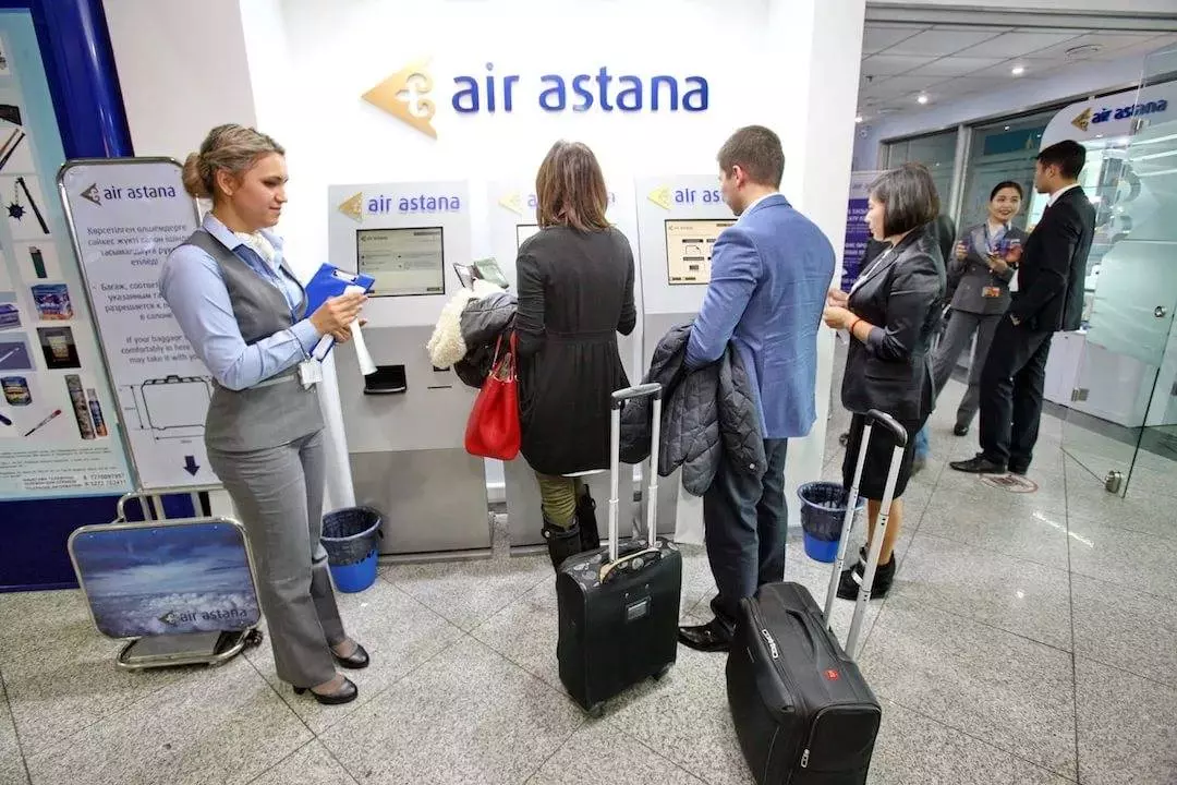 Эйр астана — крупнейшая авиакомпания республики казахстан