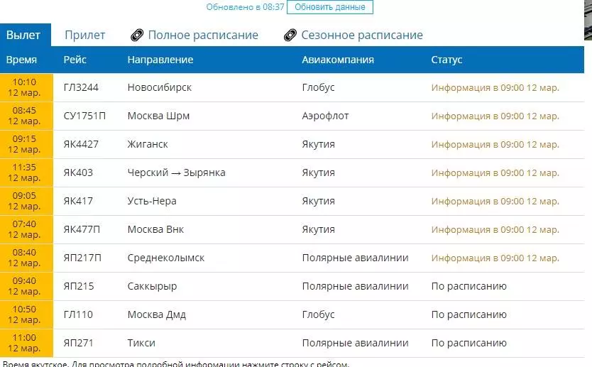 Все об аэропорте в якутске (yks ueee) – онлайн табло вылета и прилета
