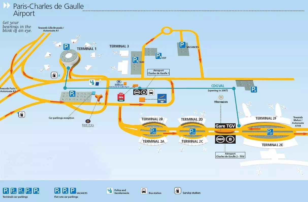 Шарль де голль аэропорт - charles de gaulle airport - abcdef.wiki