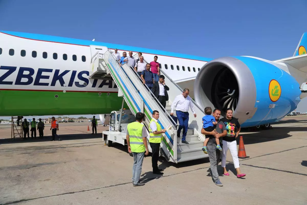 Авиасообщение в узбекистане