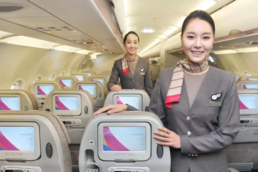 Южнокорейская авиакомпания «asiana airlines» и её особенности