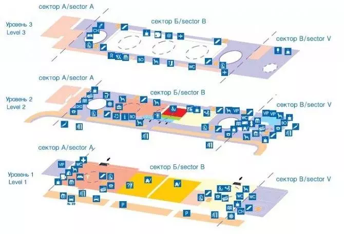 Аэропорт Пулково на карте Санкт-Петербурга