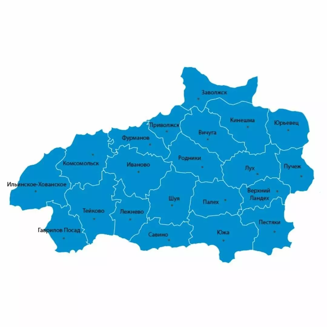 Реферат административно-территориальное деление ивановской области