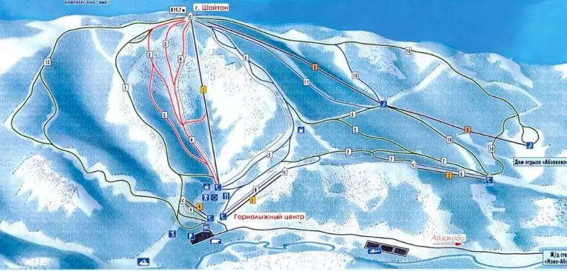 Где находится Домбай — на карте России, горнолыжный курорт, горы Кавказа