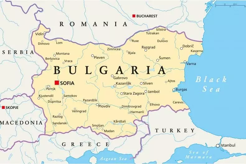 Аэропорты болгарии