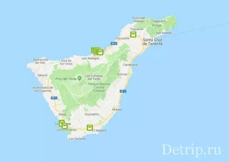 Тенерифе южный – главный аэропорт канарских островов