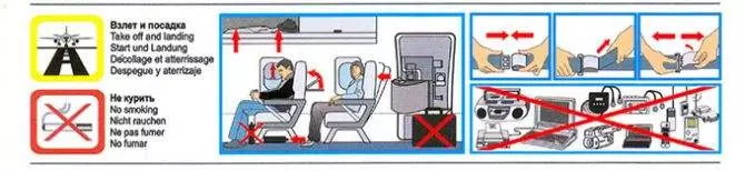 Какие правила безопасности нужно соблюдать в авиалайнере?