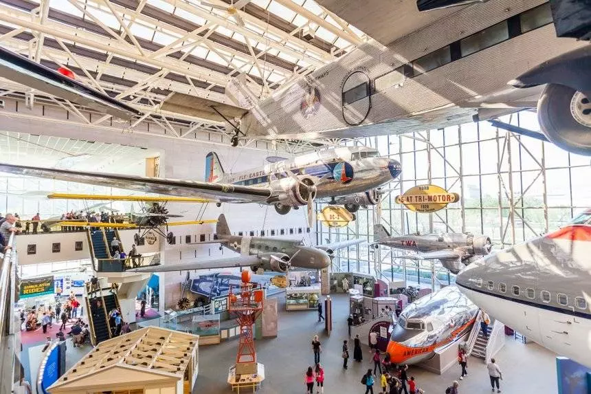 Национальный музей военно-воздушных сил сша - галерея