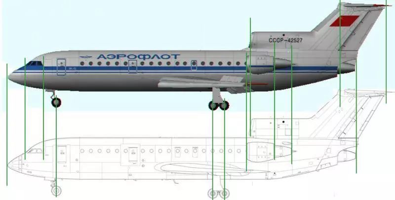 Технические характеристики самолета як-40 — передаем все нюансы