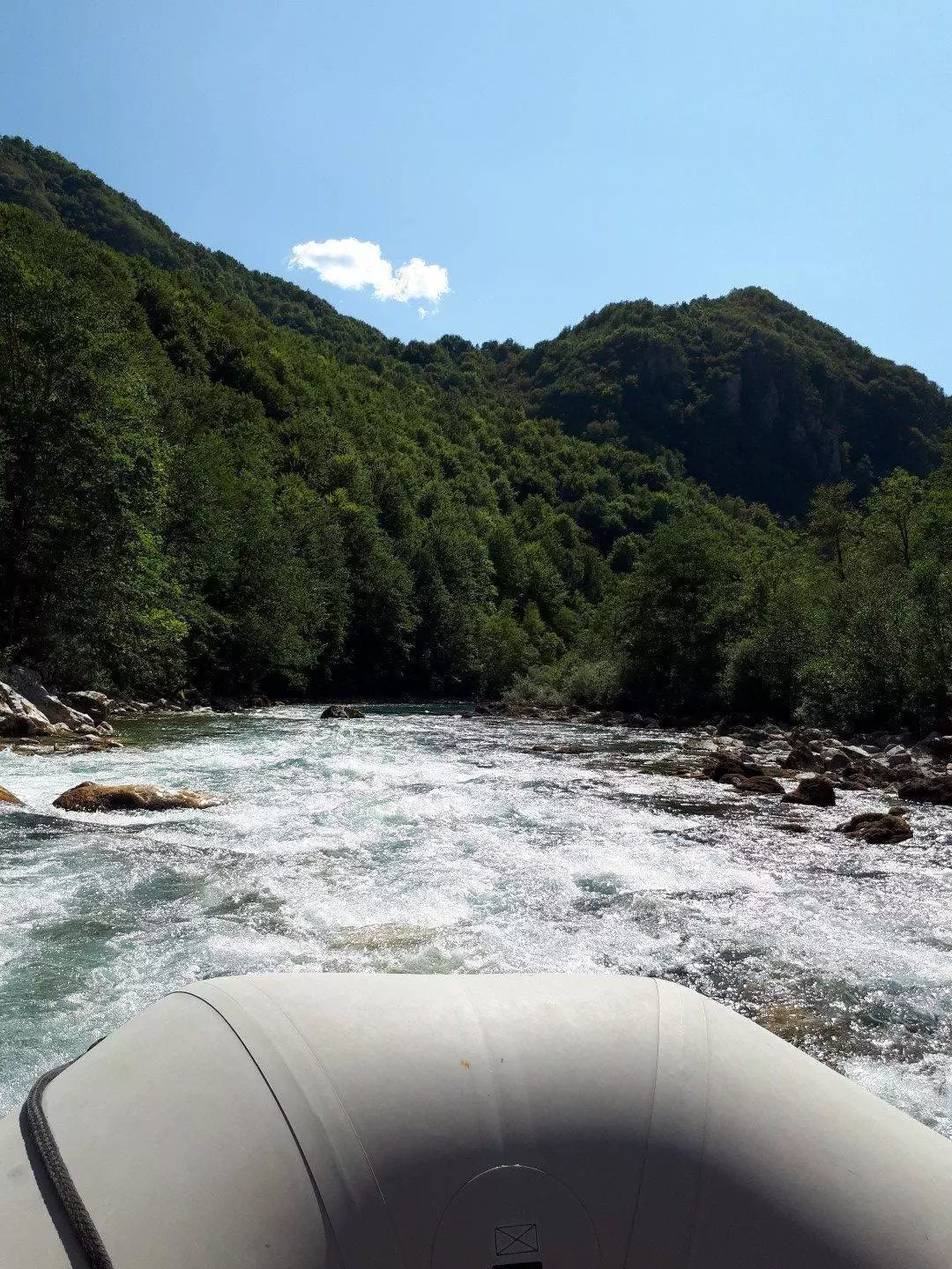 Рафтинг в Черногории на реке Тара