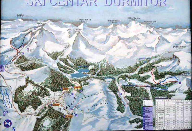 Горнолыжный курорт Жабляк