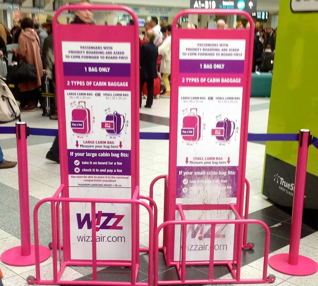 Правила провоза багажа и ручной клади у авиакомпании wizz air