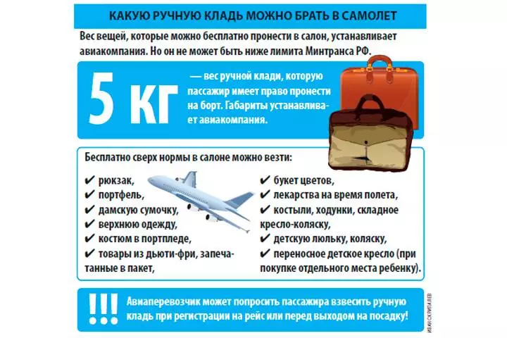 Что нельзя провозить в самолете, в багаже: список запрещенных к перевозке вещей в 2020 году