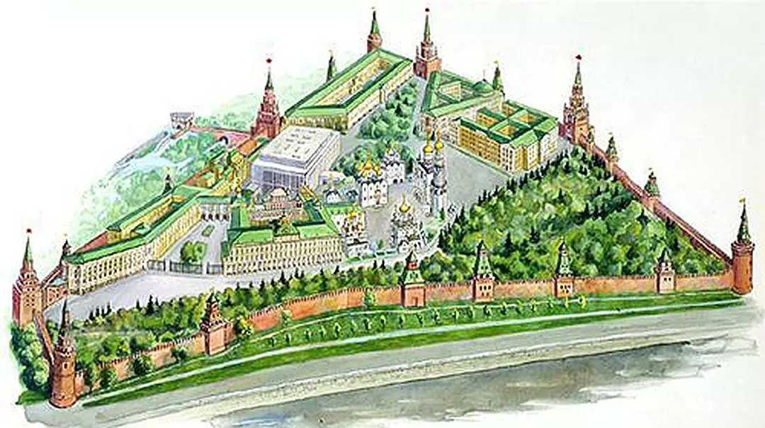 Московский кремль: дворцы, музеи, оружейная палата и алмазный фонд