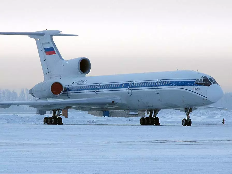 Ту-154. один из лучших авиалайнеров советского союза