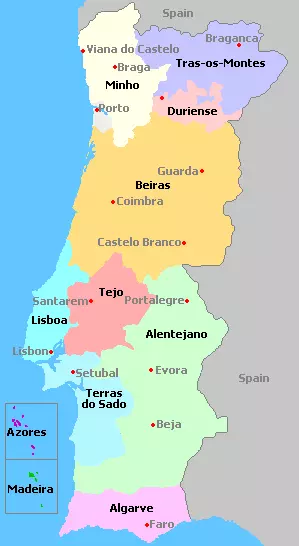 Международные аэропорты португалии на карте: мадейра, фаро, алгарве, порто