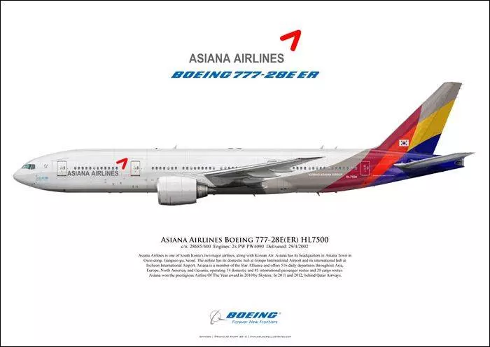 Авиакомпания asiana airlines
